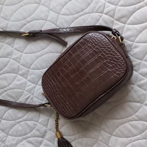 Brown crossbody bag